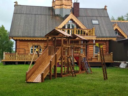 Фото 19 Детские деревянные площадки «Kidwill», г.Москва